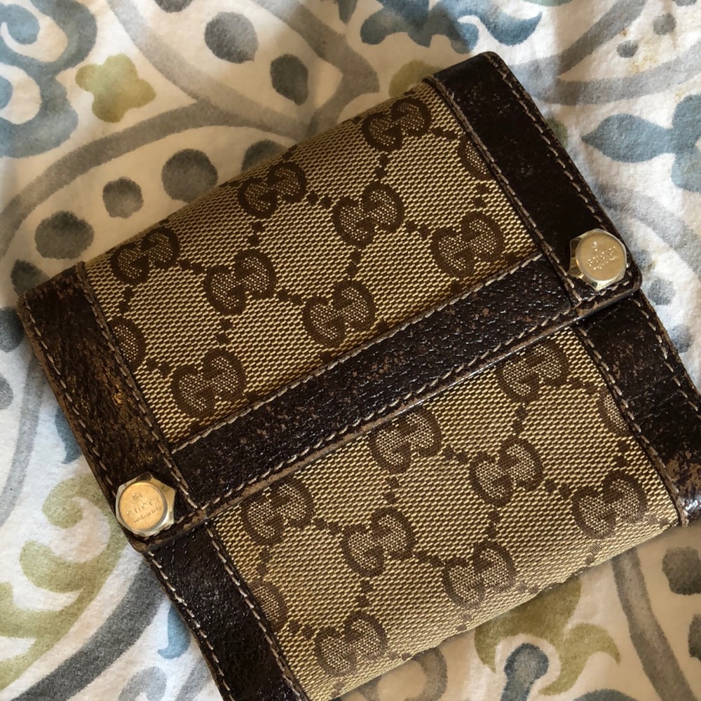 Gucci Monogram Wallet - image 1